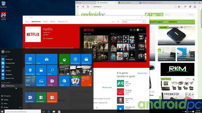 Voyo V2 win10 Start