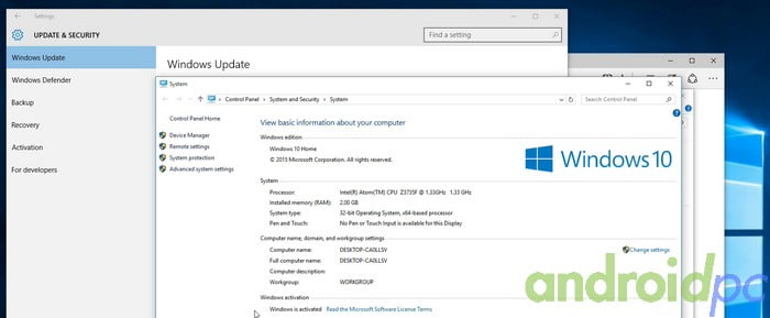 Voyo V2 win10 activado