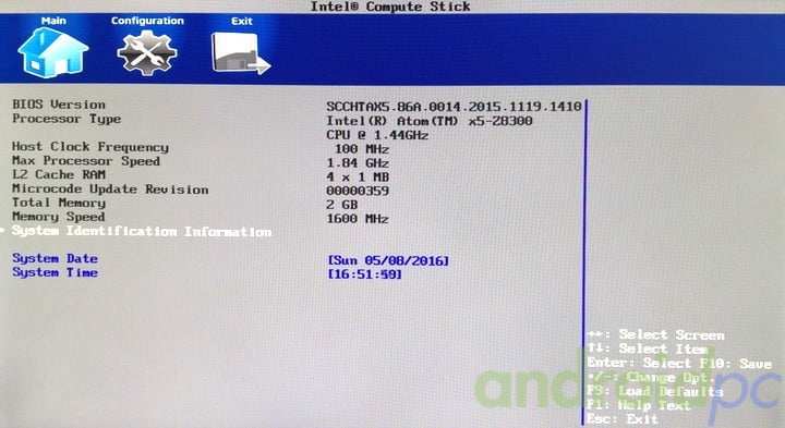Intel compute stick STK1AW32SC review n10