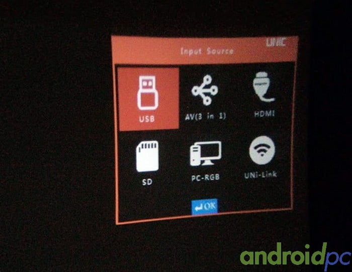 menu UNIC 8 UC46