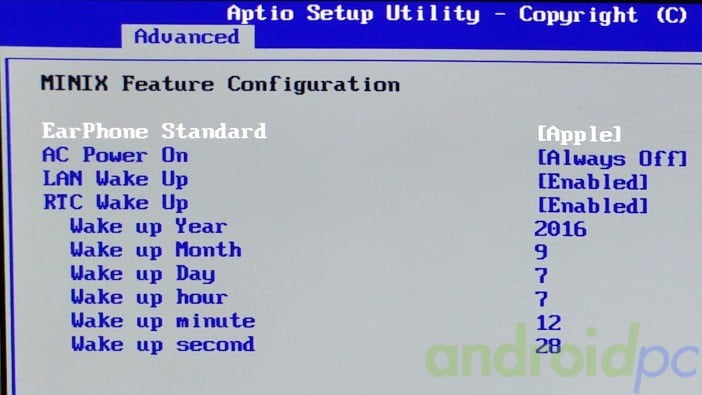 minix neo z83-4 test bios n01