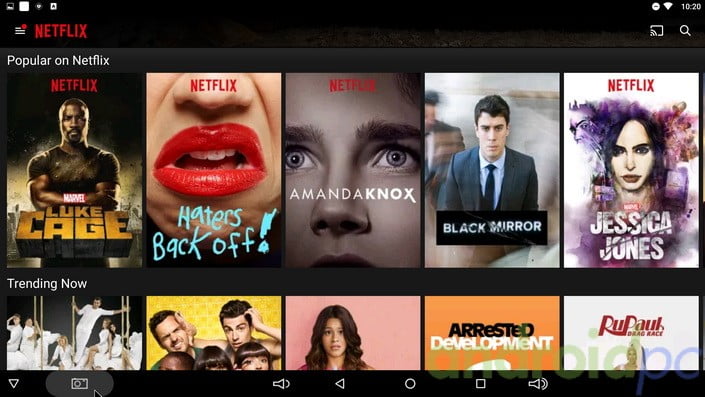 T95Z PLUS netflix