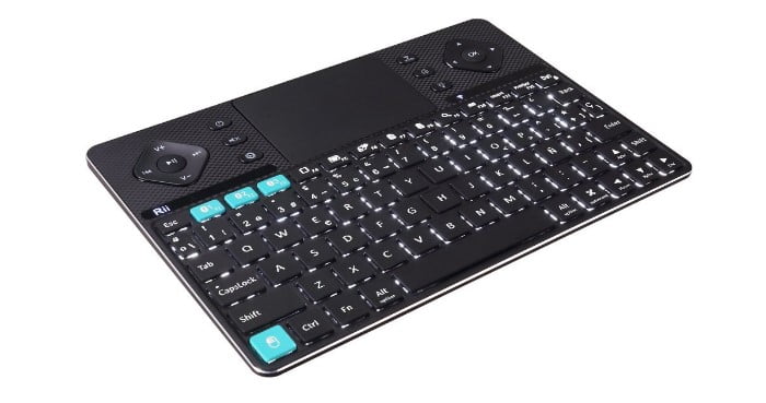 Rii K16 Un Nuevo Teclado Multimedia Retroiluminado Con Touchpad Y Bluetooth