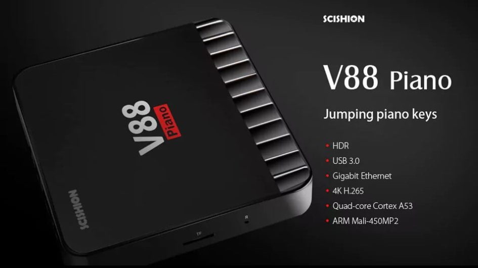 SCISHION V88 Piano android box