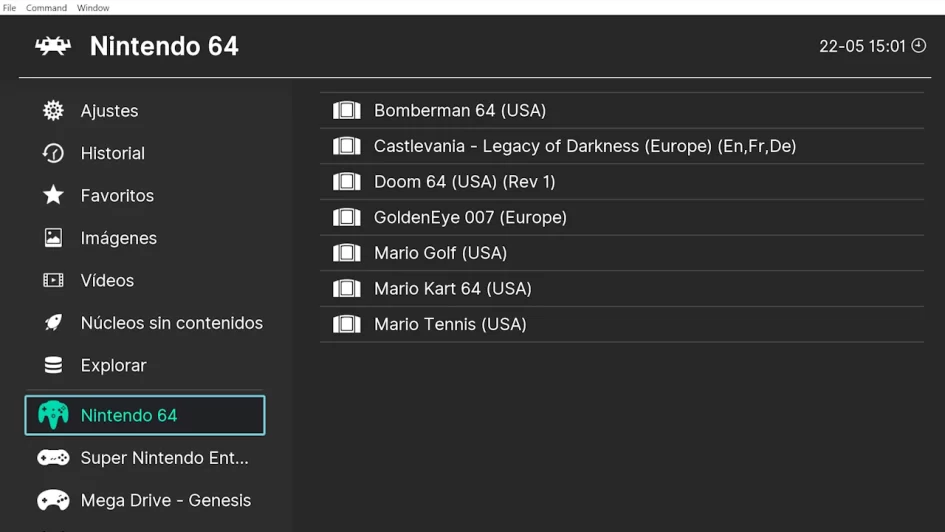 retroarch importar contenido juegos listas retroarch importar contenido juegos listas