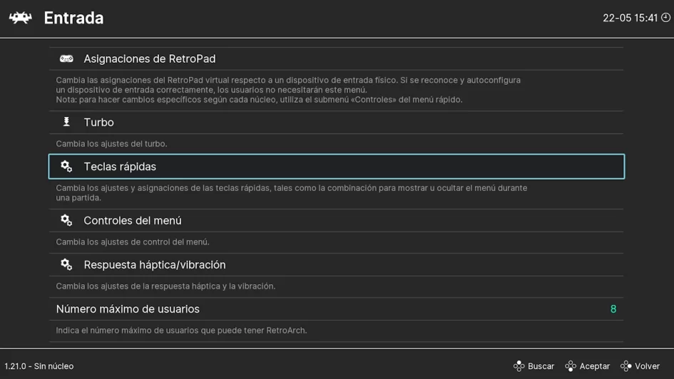 retroarch teclas 04 retroarch teclas 04