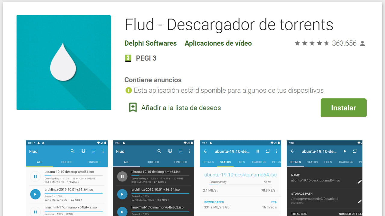 flud torrent android
