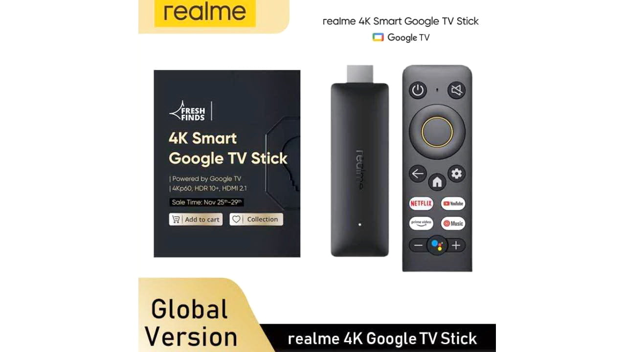 Realme 4K Smart TV Stick especificaciones