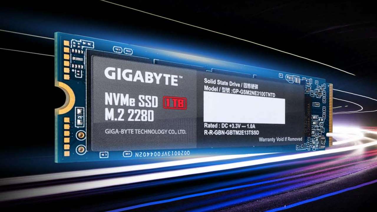 SSD GIGABYTE NVMe 1TB especificaciones