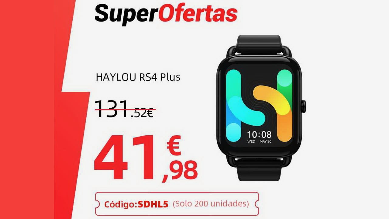 HAYLOU RS4 Plus smartwatch