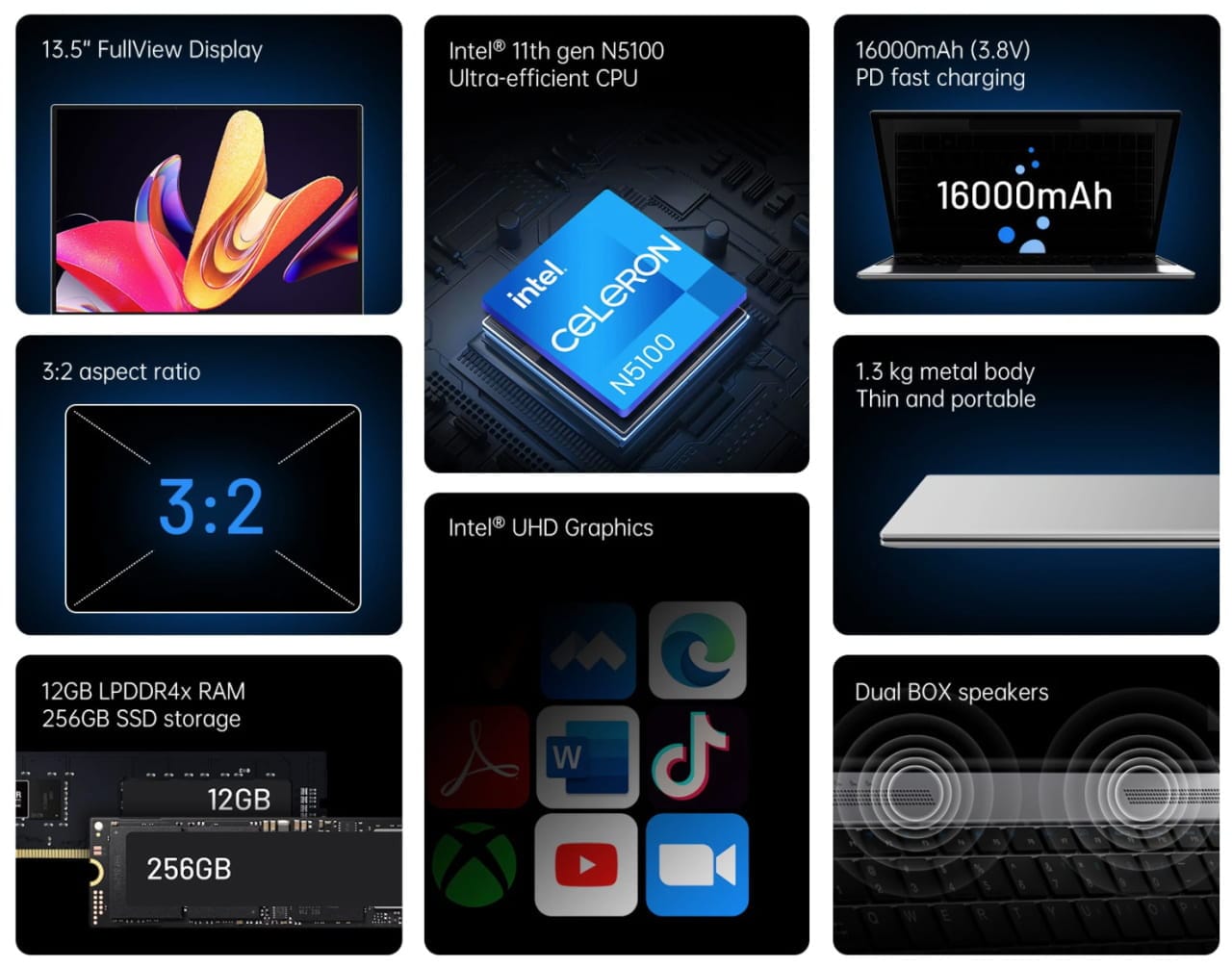 Alldocube GT Book 13 portatil