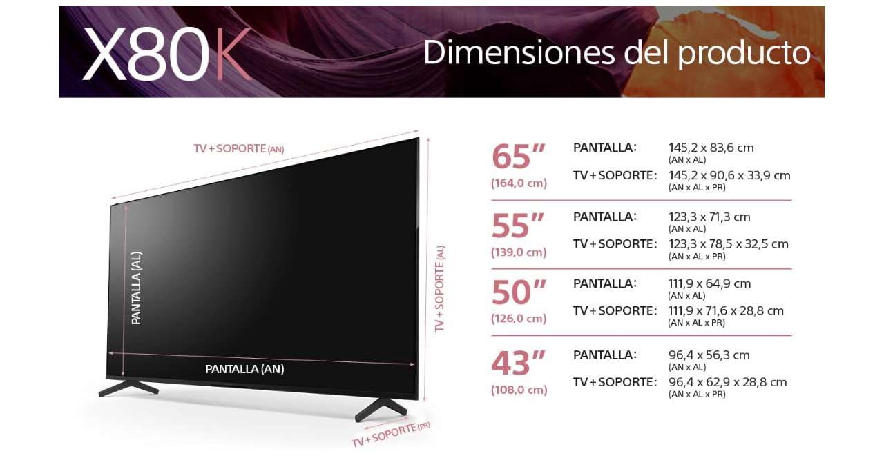 Sony KD 65X80K Google TV