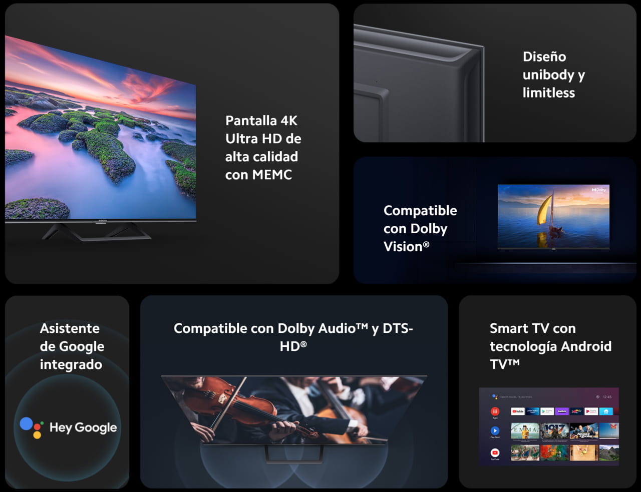 xiaomi tv a2 50 android tv
