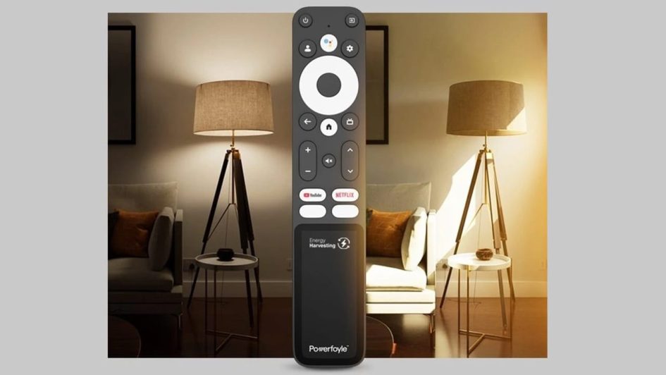 powerfoyle exeger remote google tv