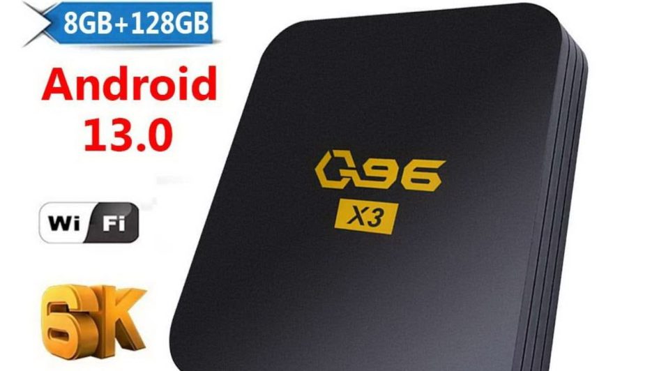 Q96 X3 box android fake