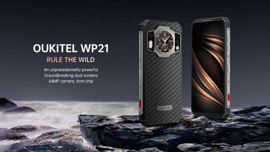 oukitel WP21 pantalla dual