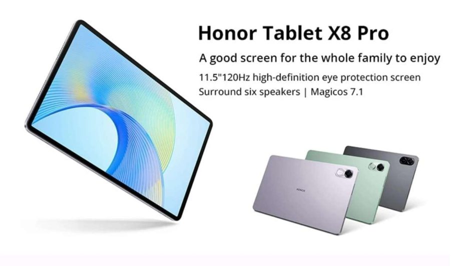 Honor tablet X8 Pro
