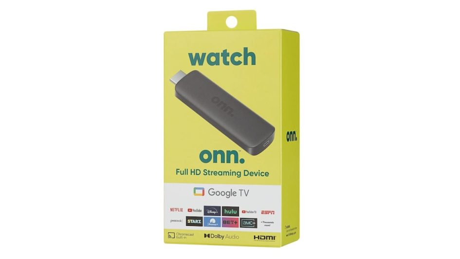 onn. Google TV Full HD Streaming Device