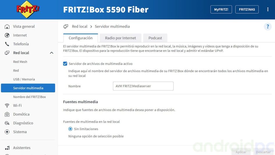FritzBox 5590 Fiber review s06