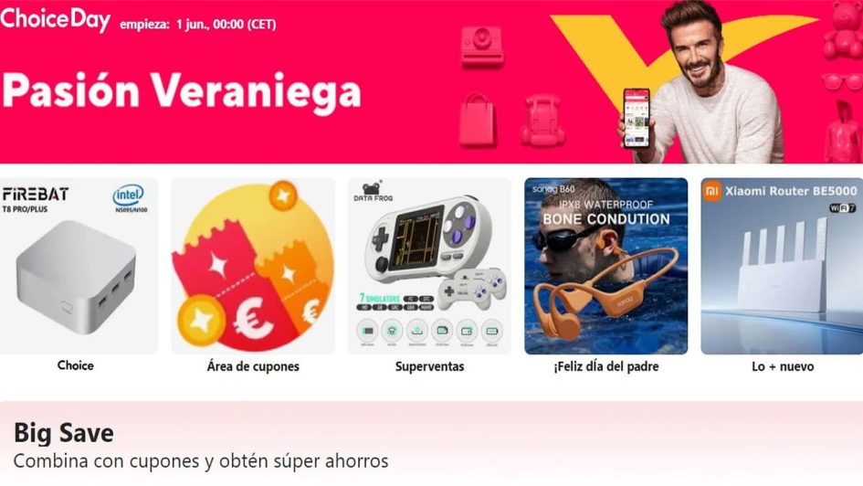 Pasion veraniega aliexpress