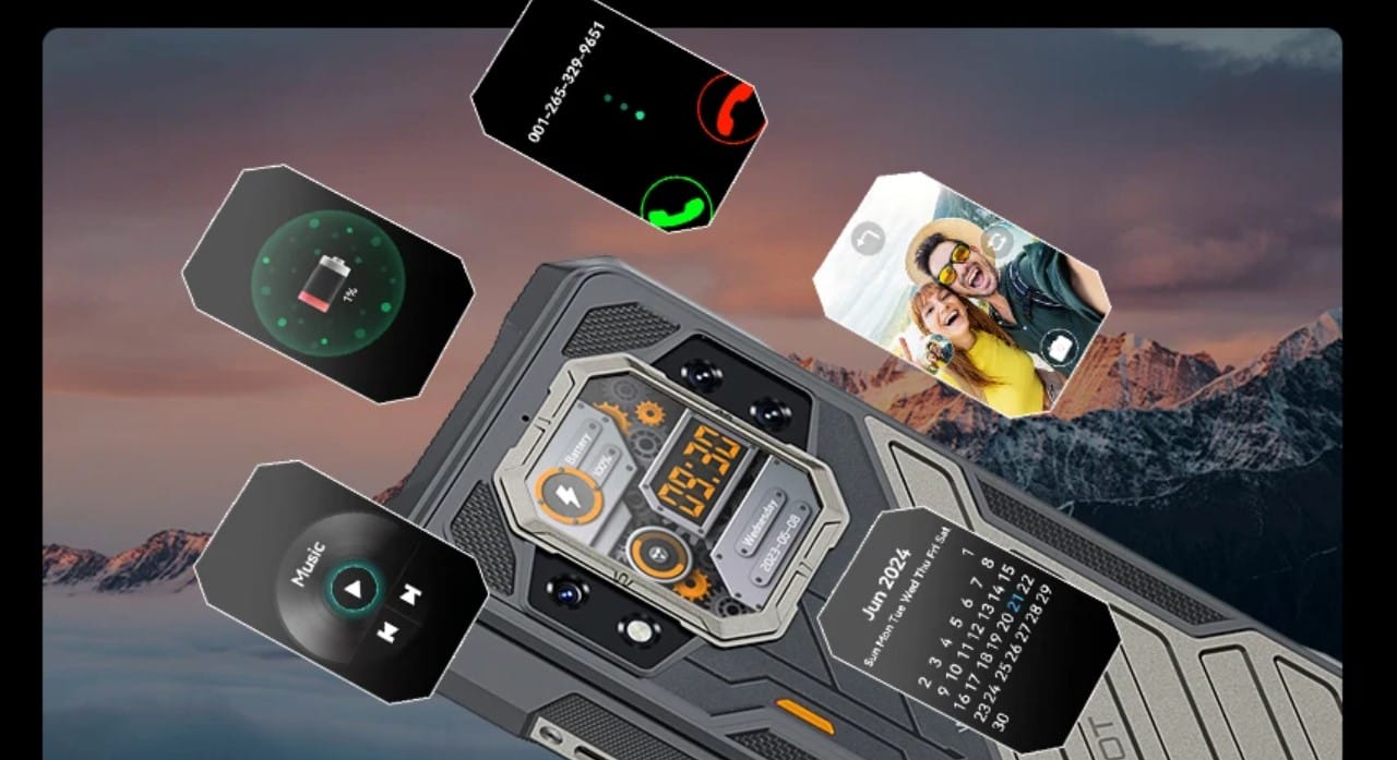 El CUBOT KingKong X display