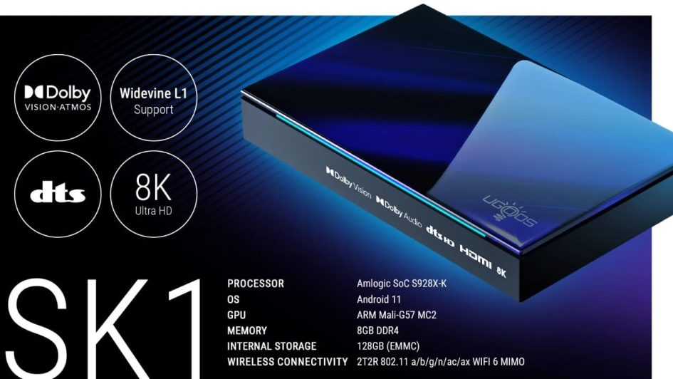 Ugoos SK1 Android S928X