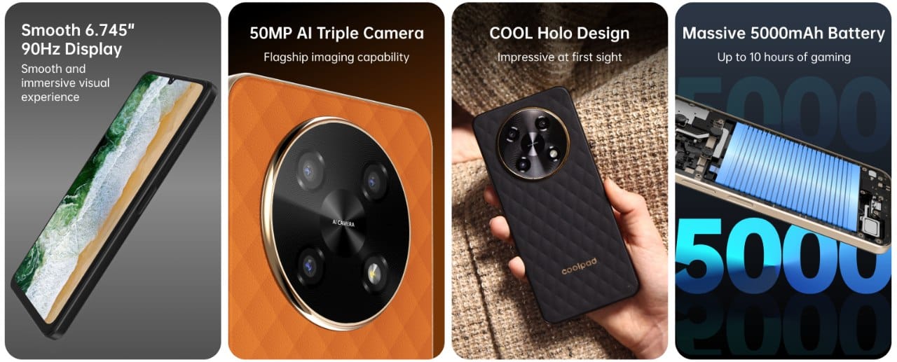 Coolpad C16s smartphone