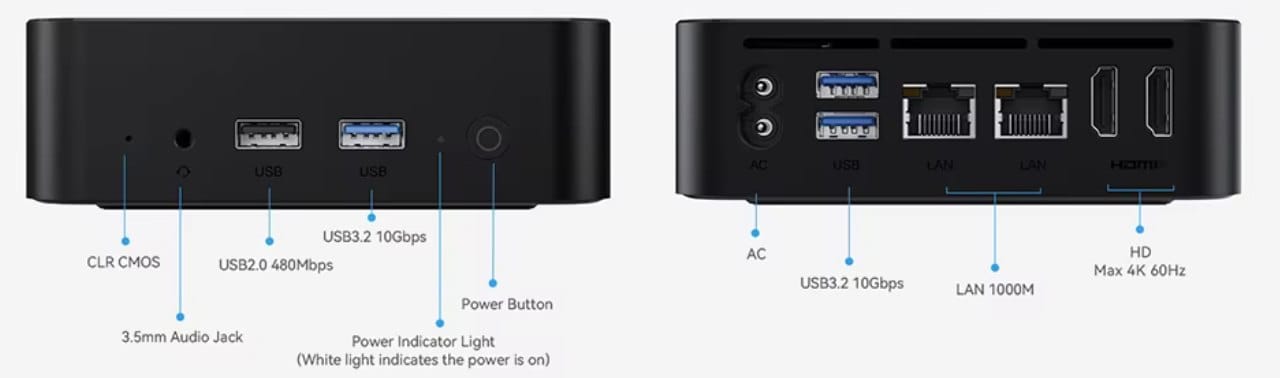 OUMAX MAX N mini PC