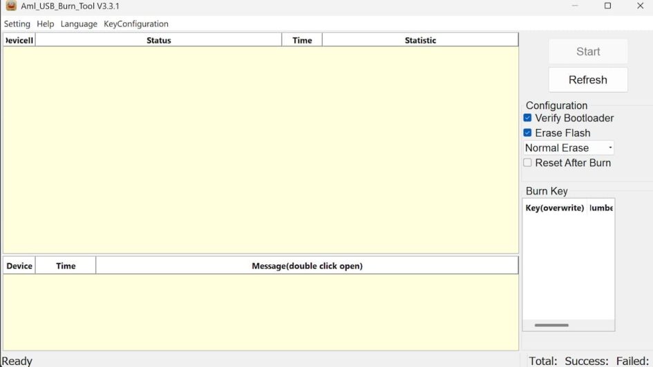 AMLogic USB Burning Tool v3.3.1 disponible para descargar