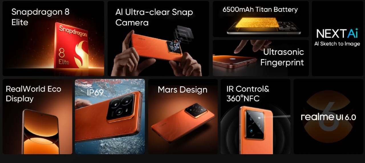 realme GT 7 Pro smartphone