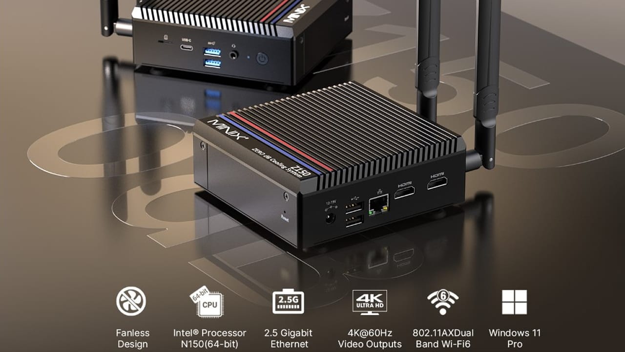 MINIX Z150 0dB specs