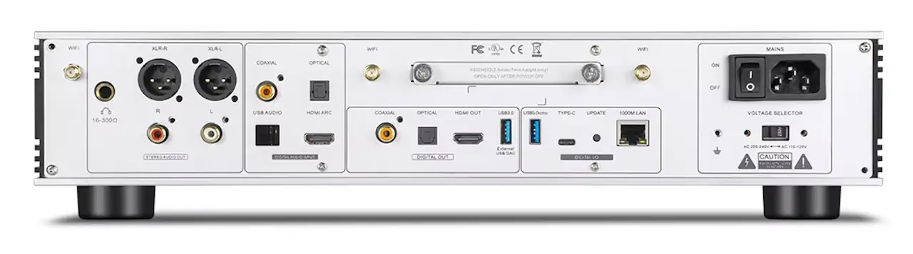 EWEAT DMP35 hifi ports
