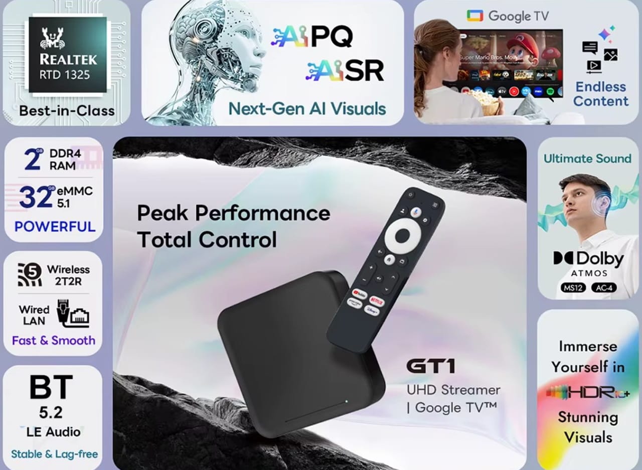 RockTek GT1 realtek RTD1325