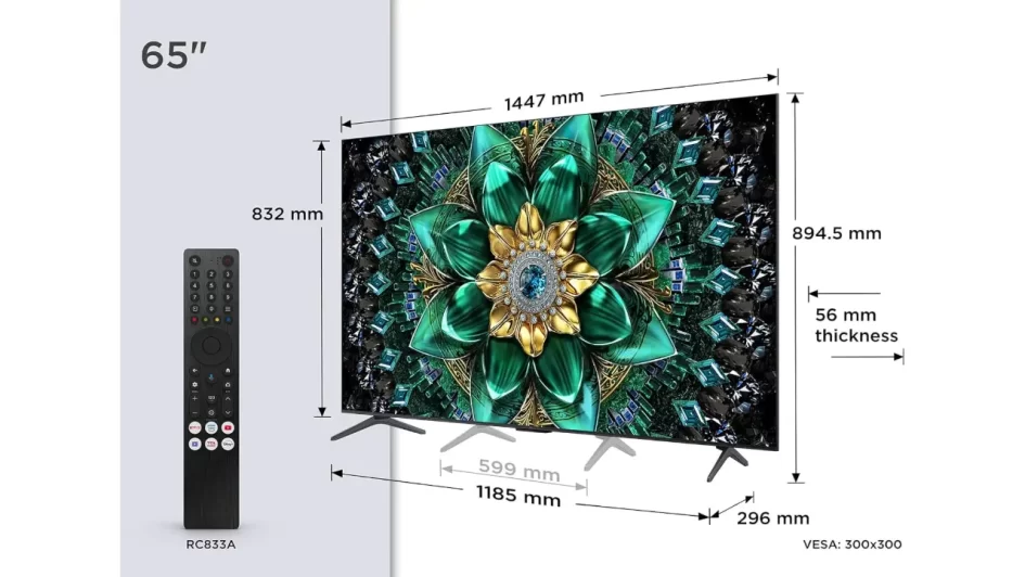 TCL 65Q6C specs