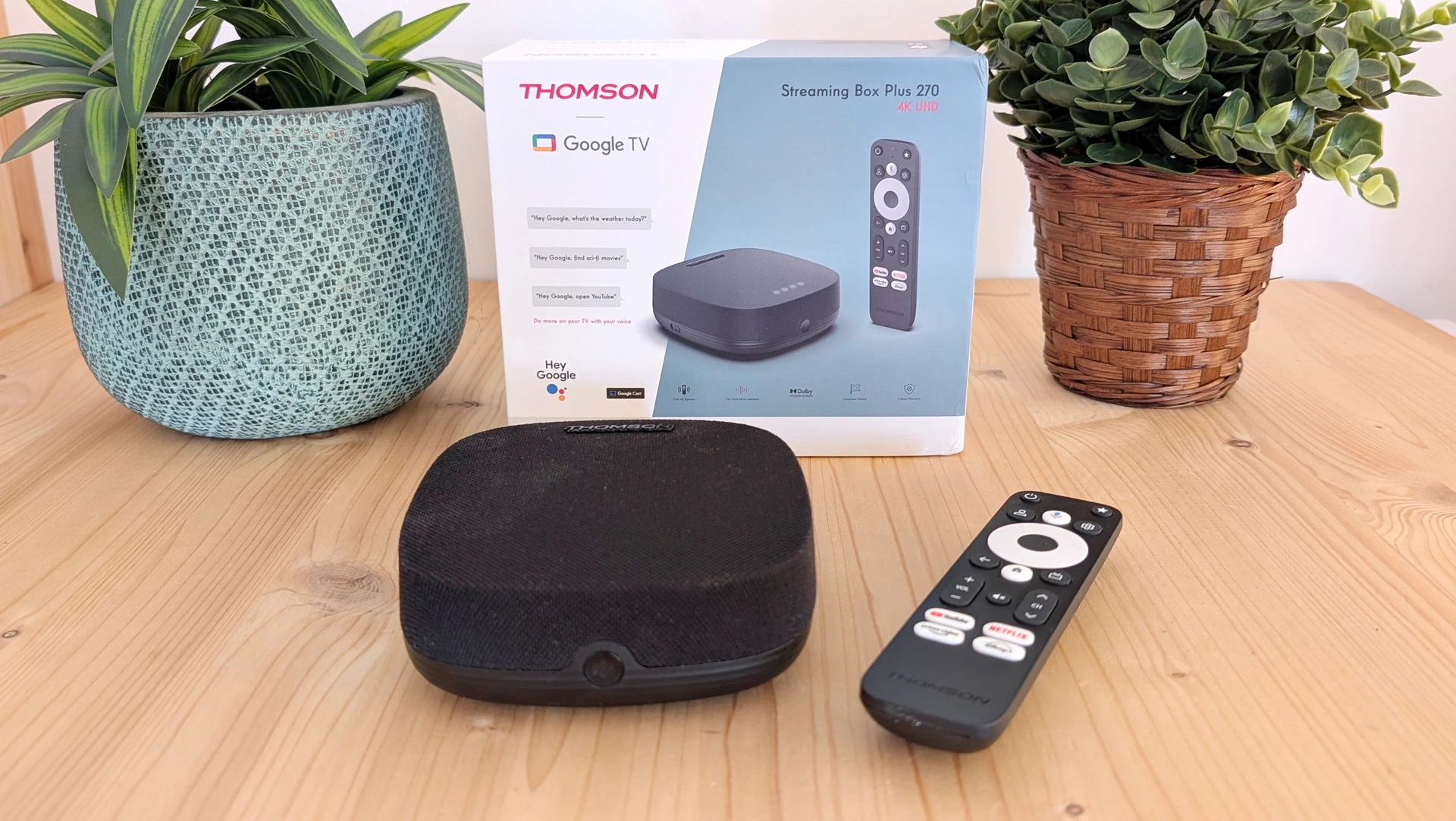 Thomson Streaming Box Plus 270, Análisis: Completo Android TV-Box