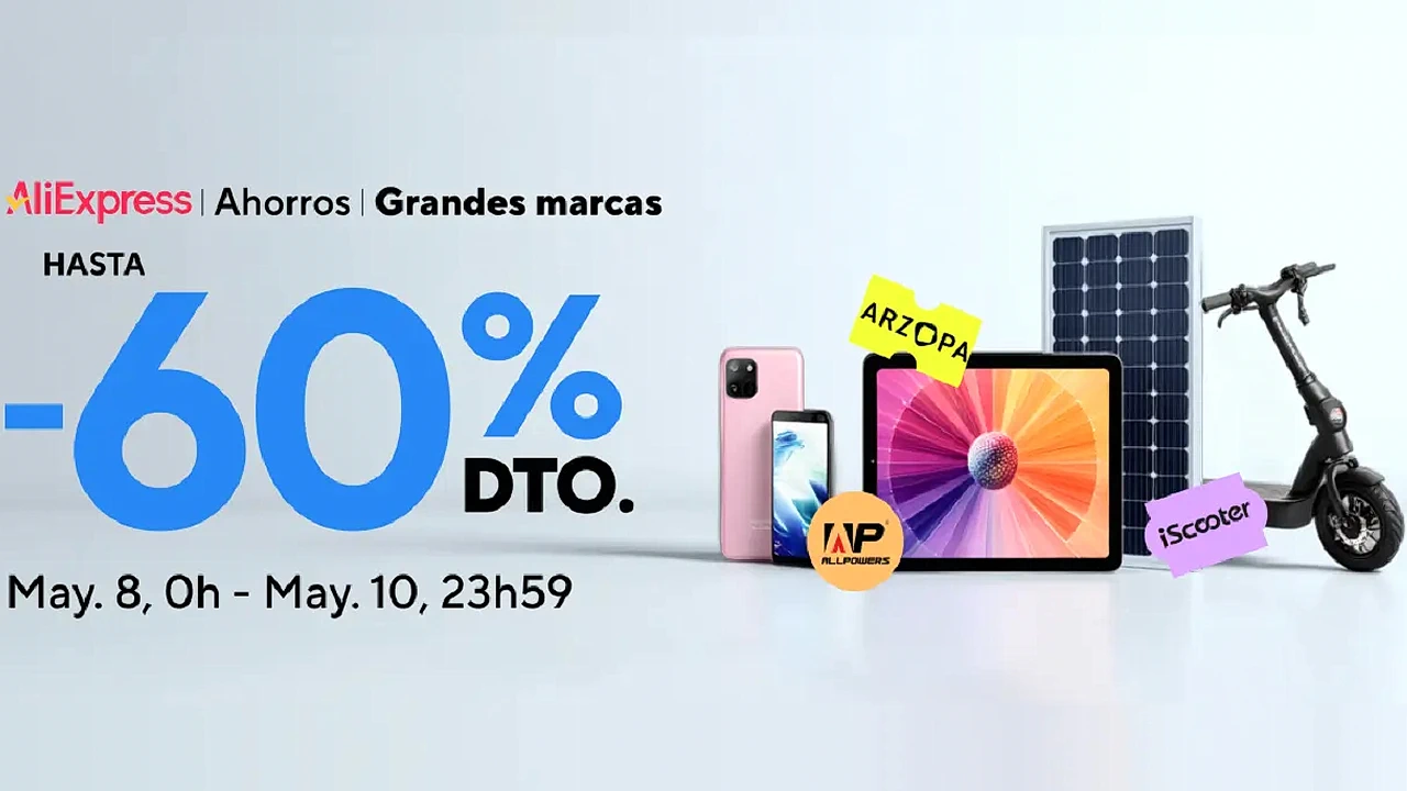 Express Marca Ahorros y Grandes Marcas: Nueva Promo Grandes Marcas de AliExpress