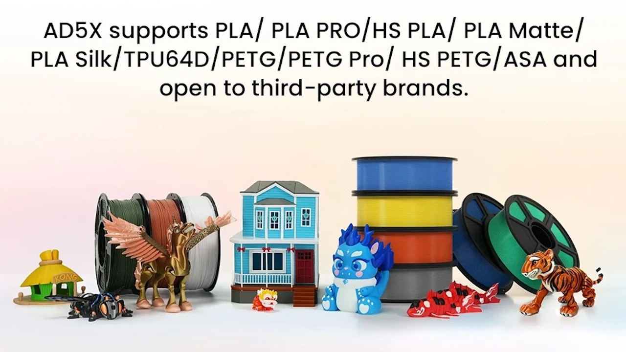 Flashforge AD5X printer
