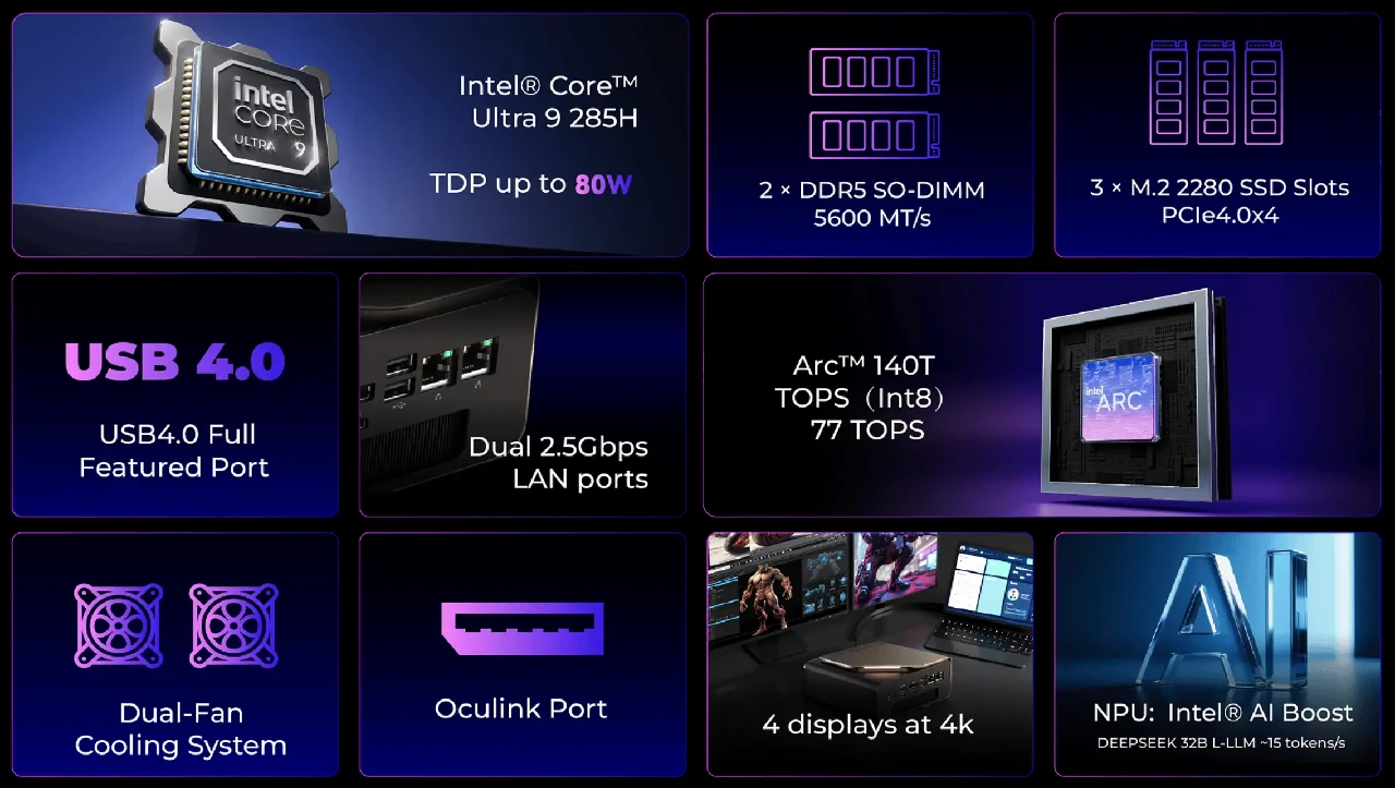 GMKtec EVO T1 pc GMKtec EVO T1 pc