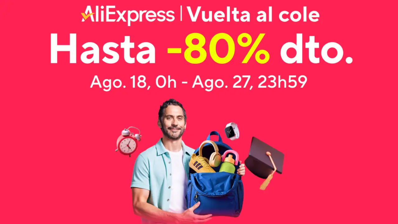Vuelta al cole Aliexpress 2025