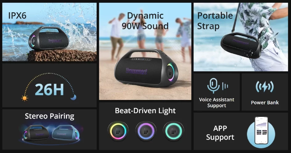 tronsmart bang 2 specs