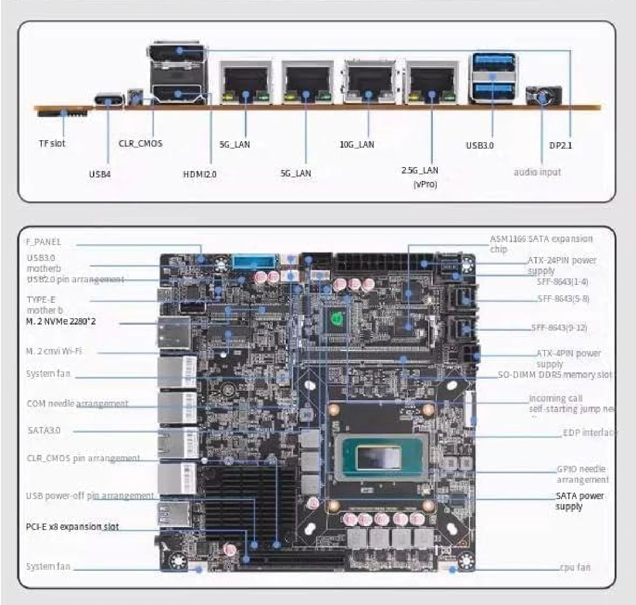 placa nas Ultra 9 185H