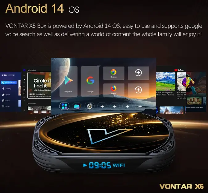 VONTAR X5 Android 14