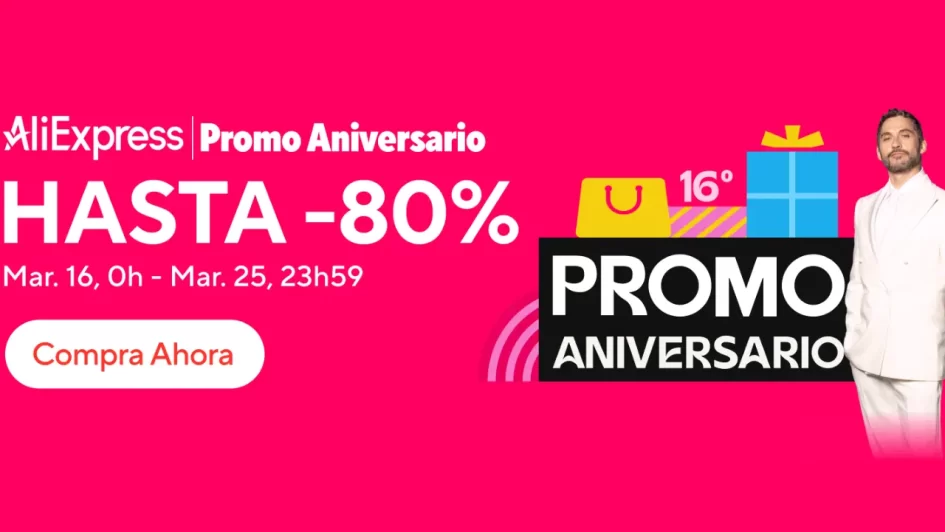 16 aniversario aliexpress 2026