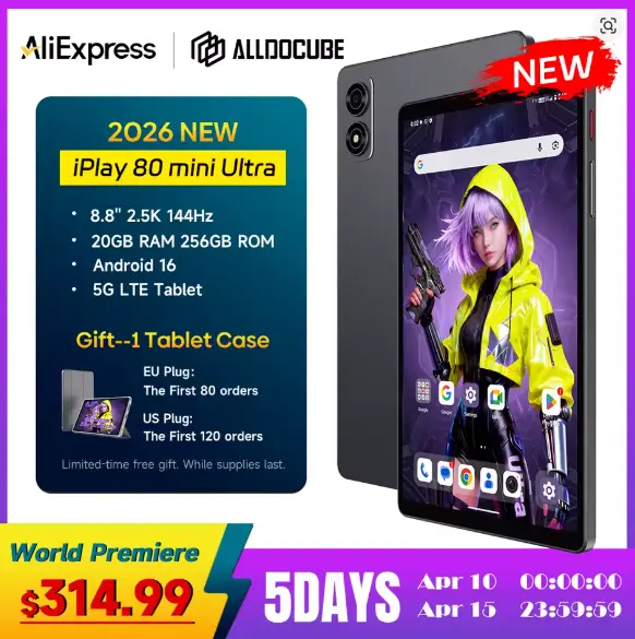 Alldocube IPlay 80 Mini Ultra 2026