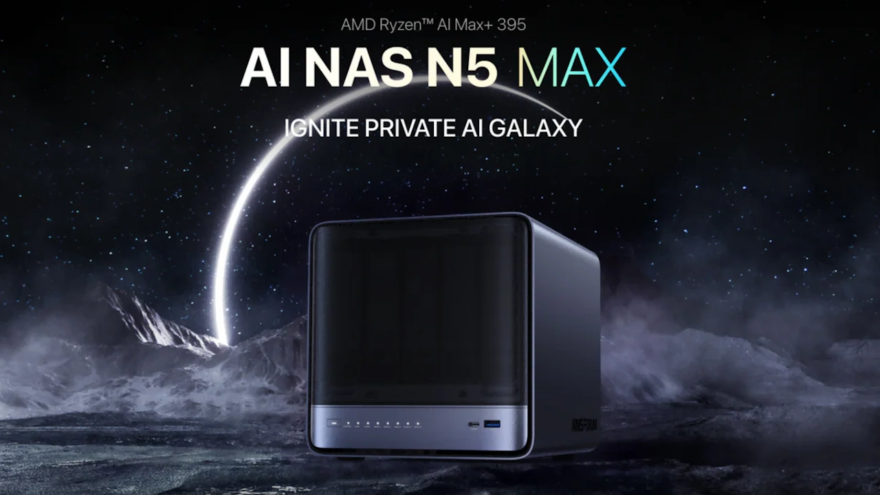 Minisforum AI NAS N5 MAX