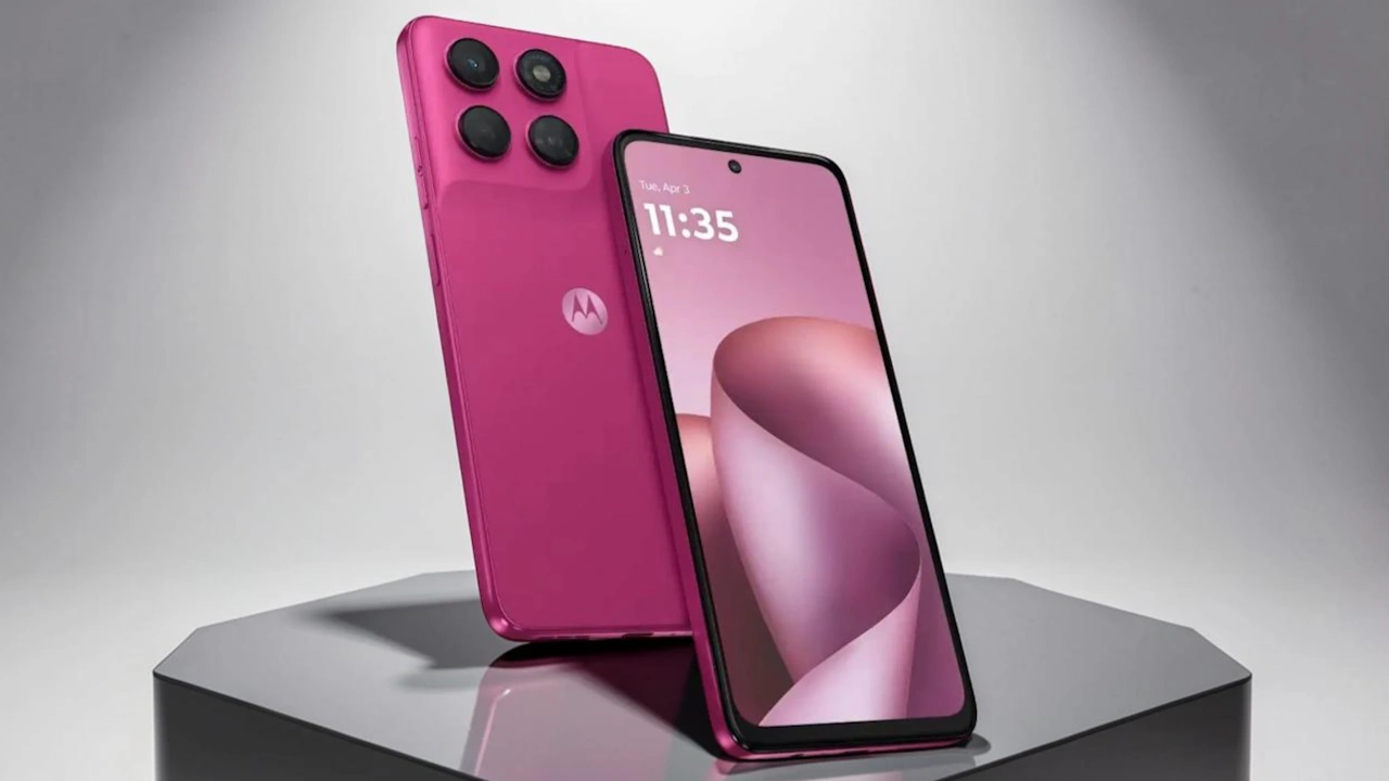Moto G37 Rosa