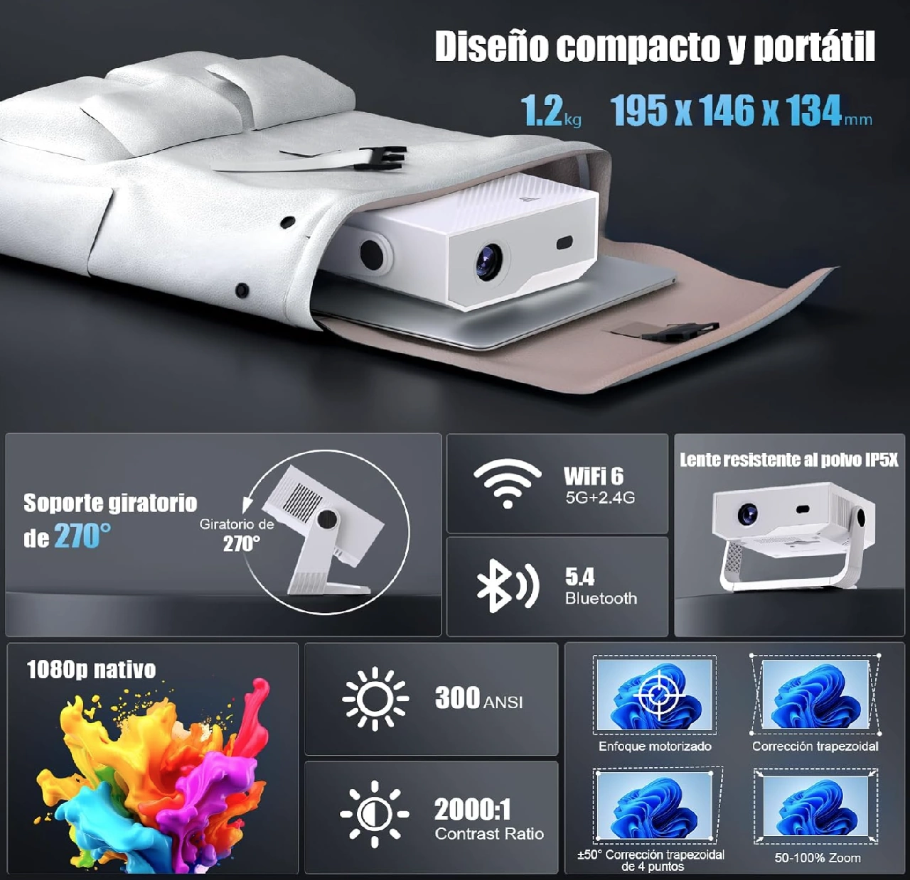 Zdk Ae212g Led Projector