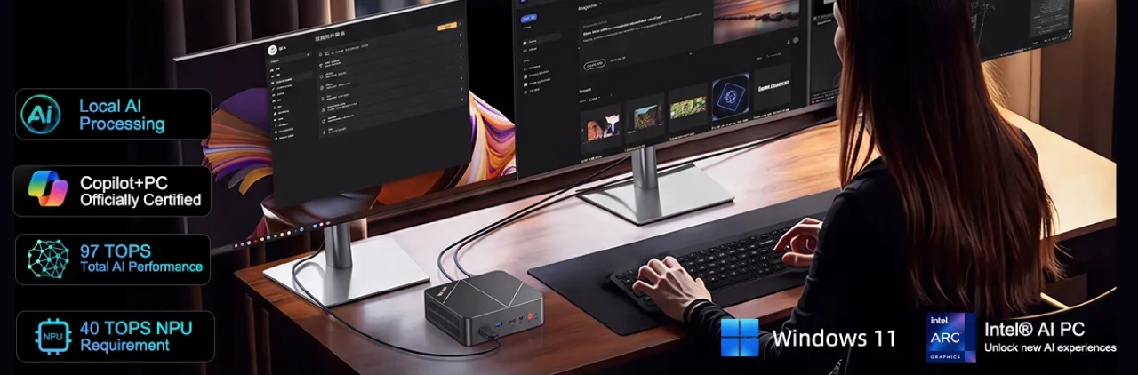 Ninkear L20 AI Mini PC Copilot