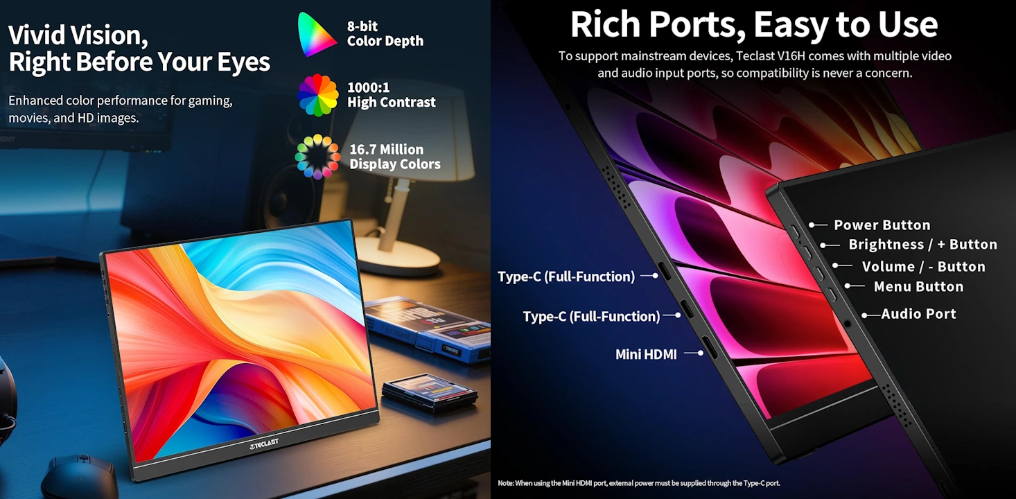 TECLAST V16H Specs