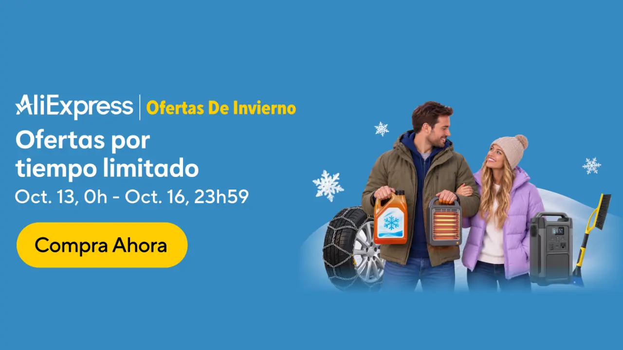 Ofertas Invierno Aliexpress 2026 Octubre